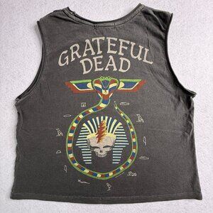 Junk Food Clothing - Grateful Dead Tour Muscle Tank Top Women's Size XS